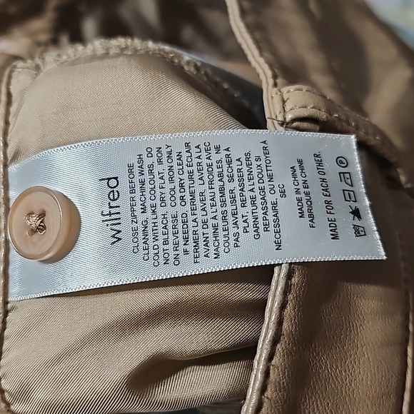 Wilfred High Rise Butterscotch High Waisted Pants Size 4 - Picture 5 of 8